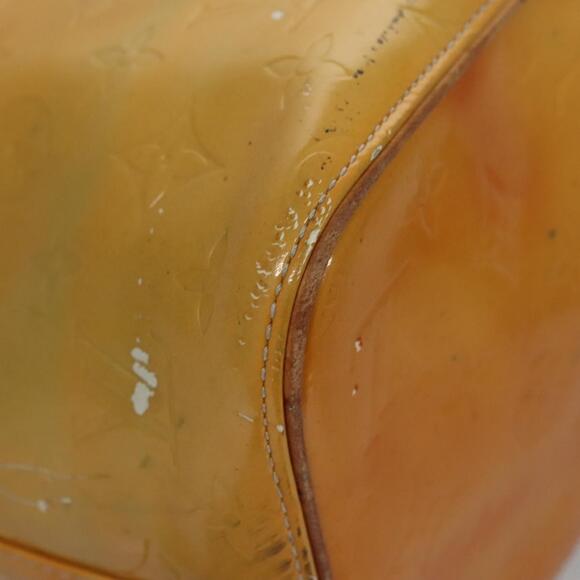 LOUIS VUITTON Monogram Vernis Houston Hand Bag Gris M91053 - Picture 9 of 16